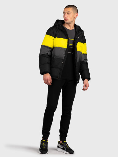 PIRRO padded jacket with color-block effect - 5