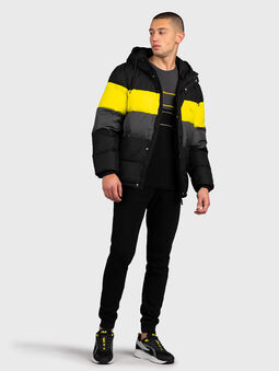 PIRRO padded jacket with color-block effect - 5