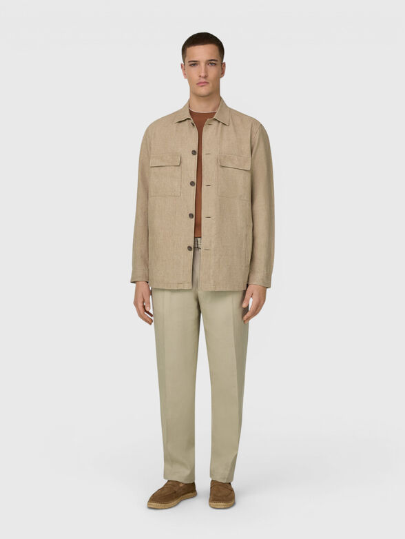 Linen outer shirt - 2