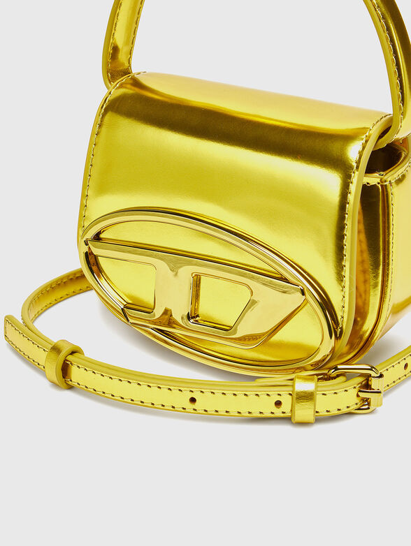 1DR-XS-S mini leather bag with oval logo - 4