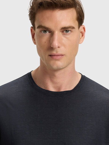 BECKHAM x BOSS linen T-shirt - 4