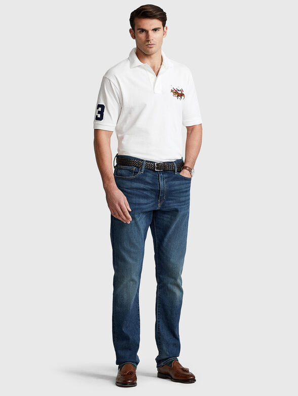 Polo-shirt with accent embroidery - 2
