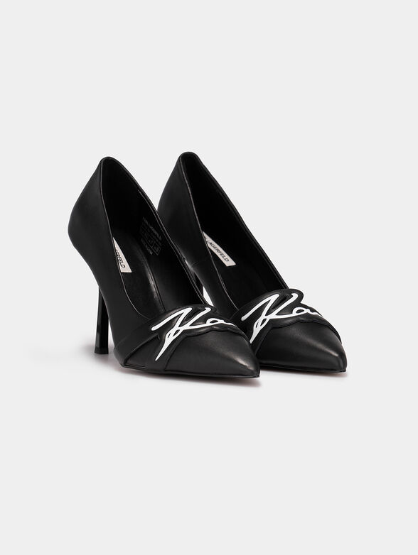 SARABANDE Black leather shoes - 2