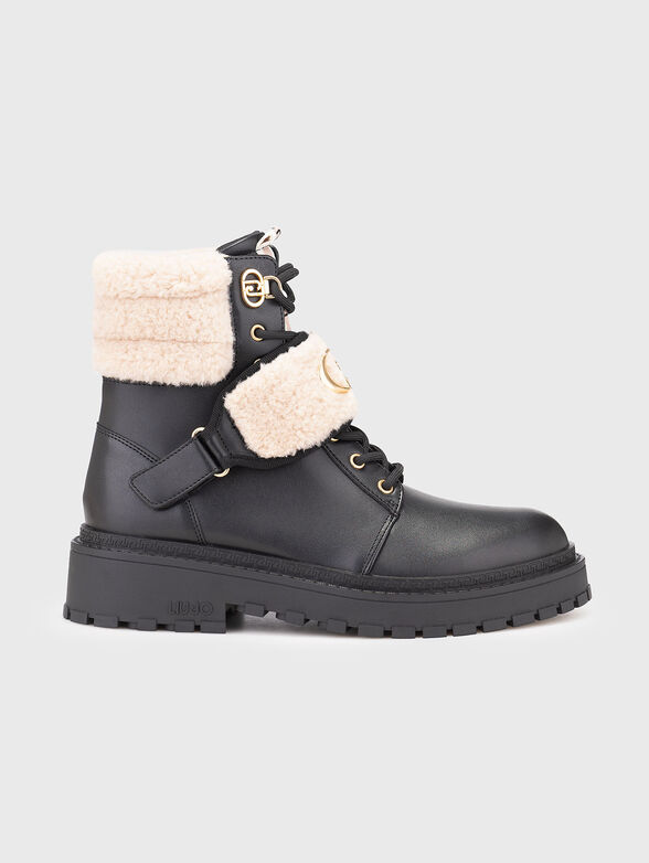 RUMI 40 leather ankle boots - 1