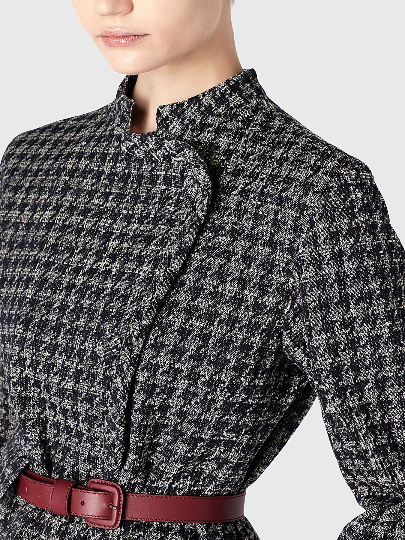 ジャケット・アウター AW2010 EMPORIO ARMANI UnbornCarf Jacket Emporio Armani Zip-Up Blouson Jacket | Harrods UK