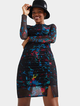 KAMERON Dress with art print - 3