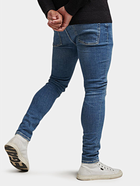 VINTAGE slim jeans in black color - 2