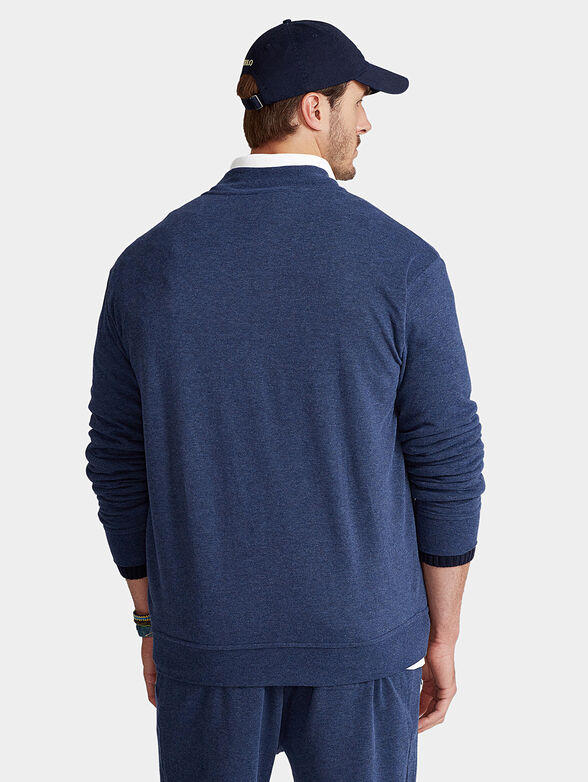 Blue sweatshirt - 2