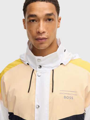 Jacket with color-block effect - 4