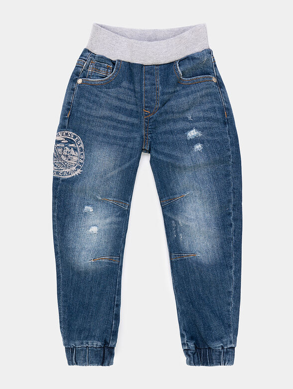 Jeans with elastic - 1