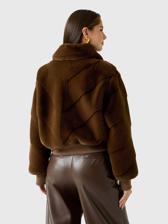 MAYA faux leather jacket - 3