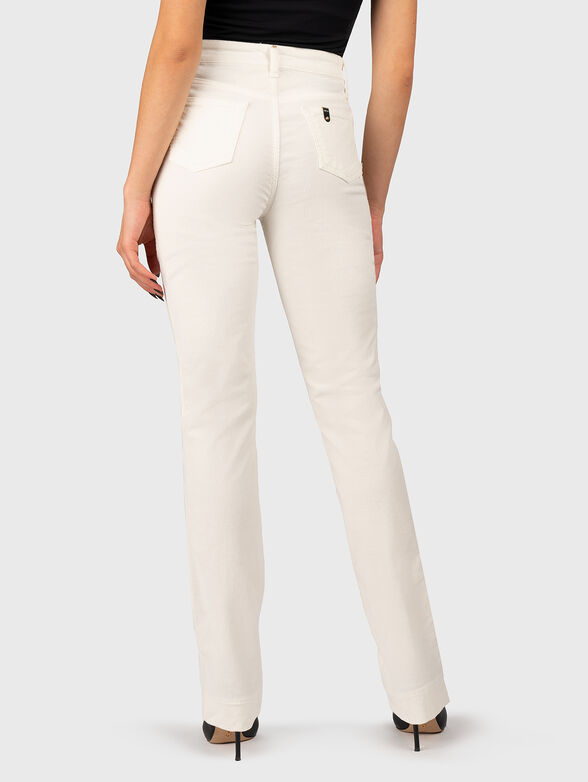 Straight fit corduroy trousers - 2