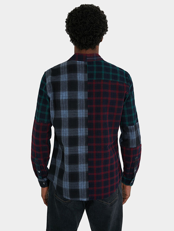 SERGIO Shirt with patchwork effect - 6