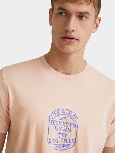 BENJAMIN  T-shirt with accent print on the back - 4