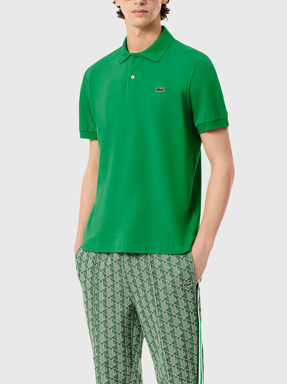 Green polo shirt - 1