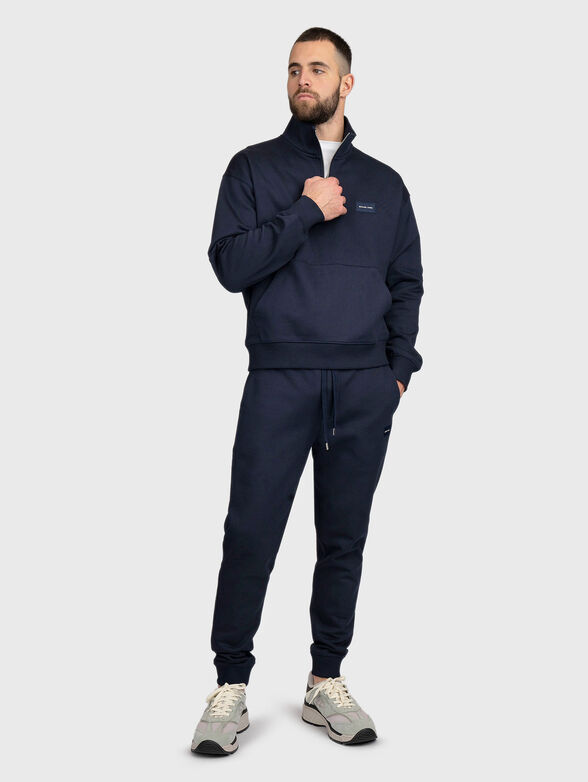 Dark blue sports pants - 4