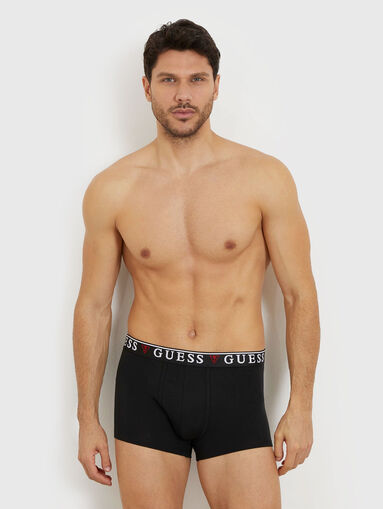 Set of three cotton boxer shorts - 5