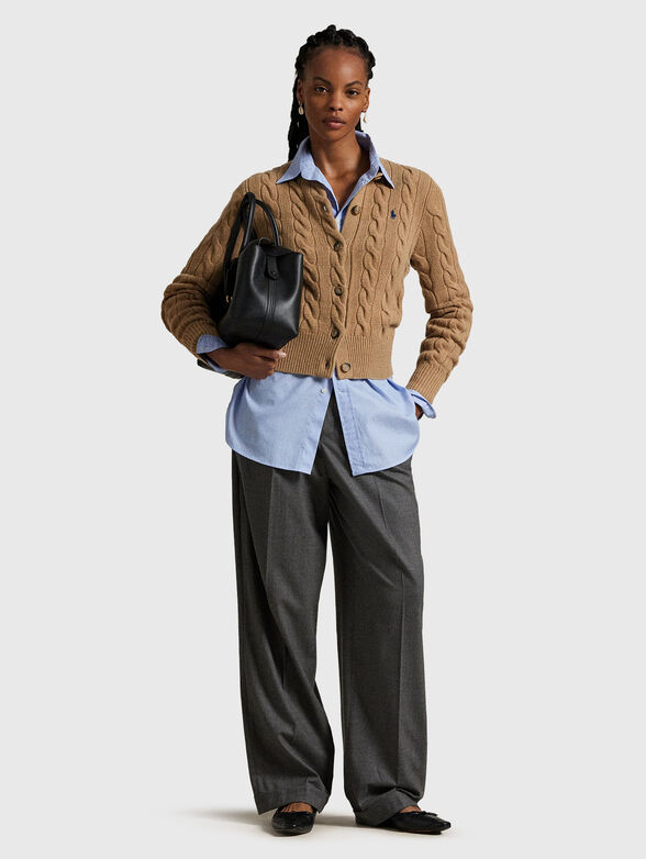 Wool and cashmere cardigan - 2