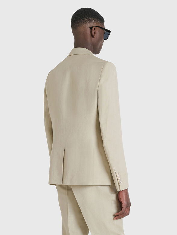 Jacket of linen blend  - 2