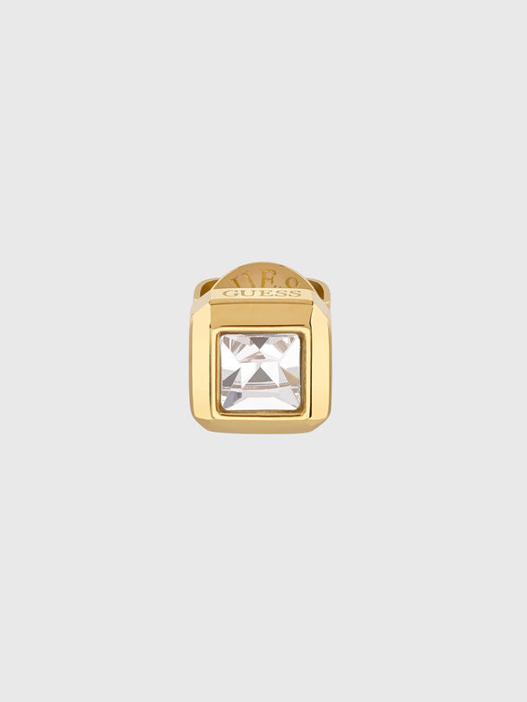 Earrings with a mini logo - 2