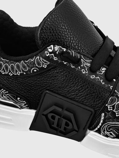 ROYAL STREET PAISLEY leather sneakers - 3