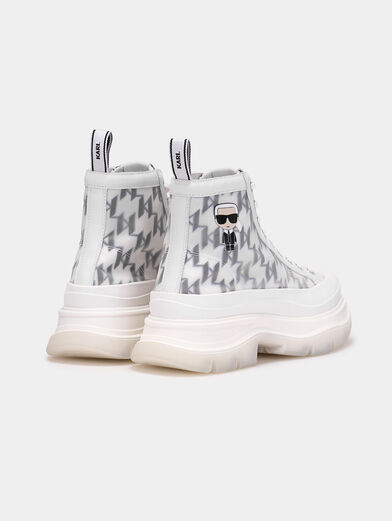 LUNA Boots in white color - 3