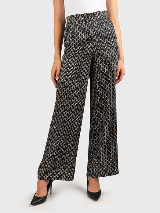 ROBIN pants with monogram print