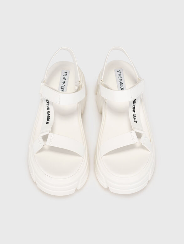 ASSERTIVE black sandals - 6