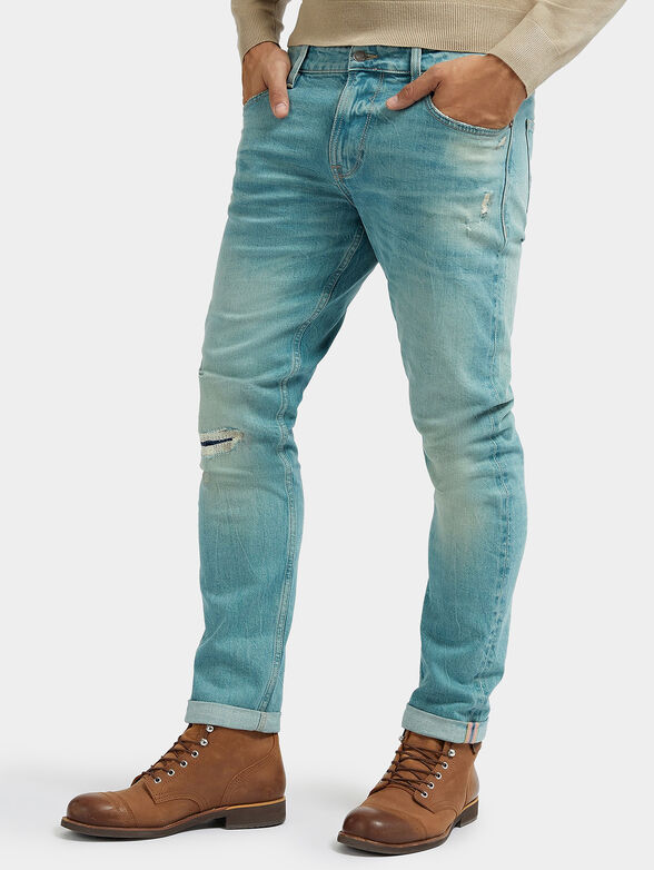 Light blue slim jeans  - 1