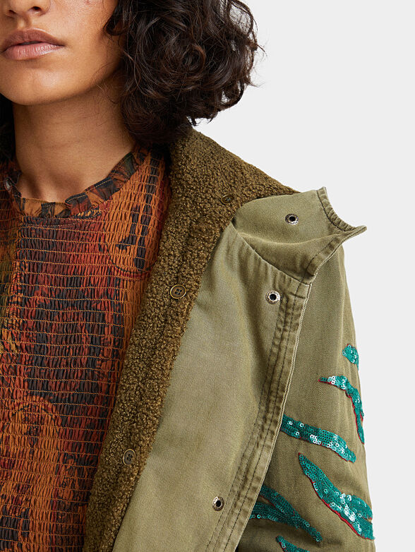 FLIX jacket with ethno embroidery and sequins - 4