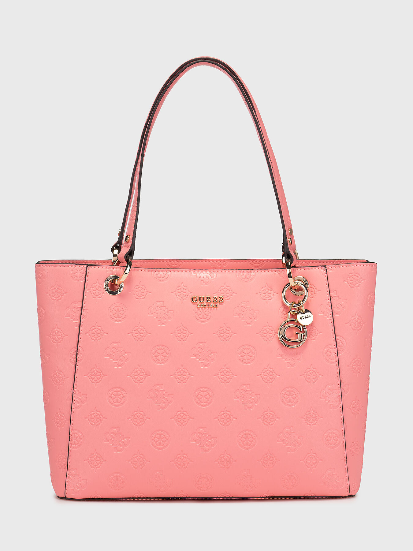 Guess kamryn tote pink clearance