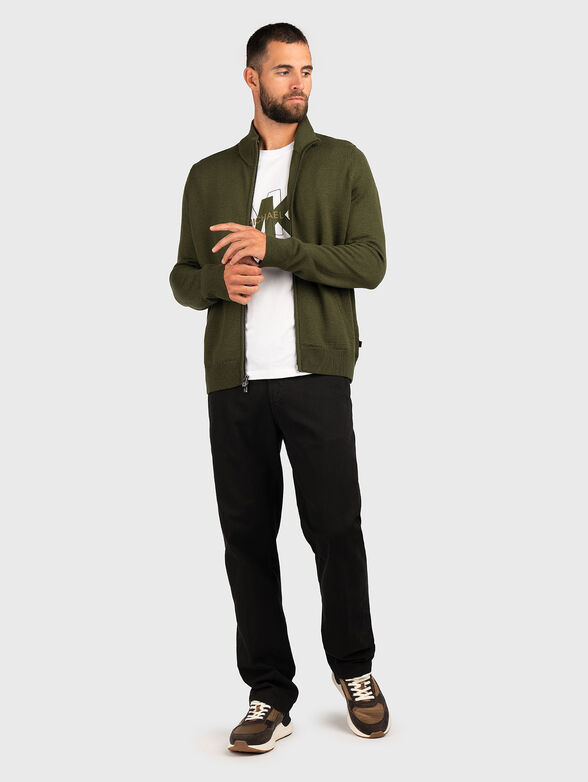 White T-shirt with logo detail - 2