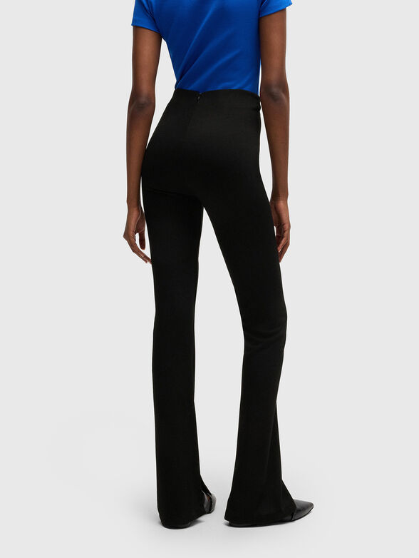 Regular fit trousers in stretch jersey - 2