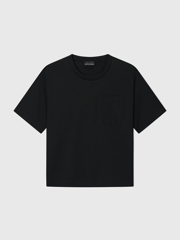 Cotton T-shirt with logo detail - 1