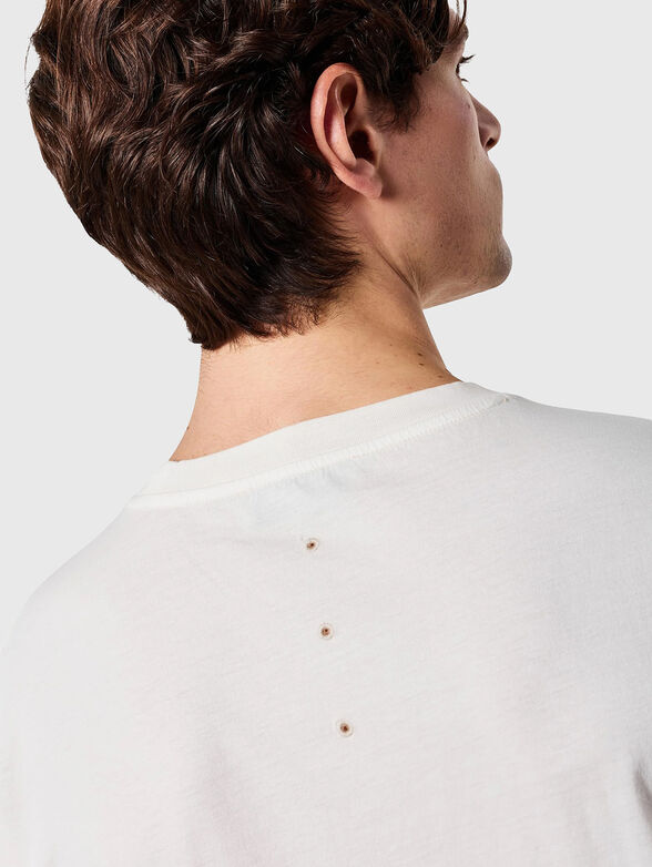 Cotton T-shirt with logo detail - 3