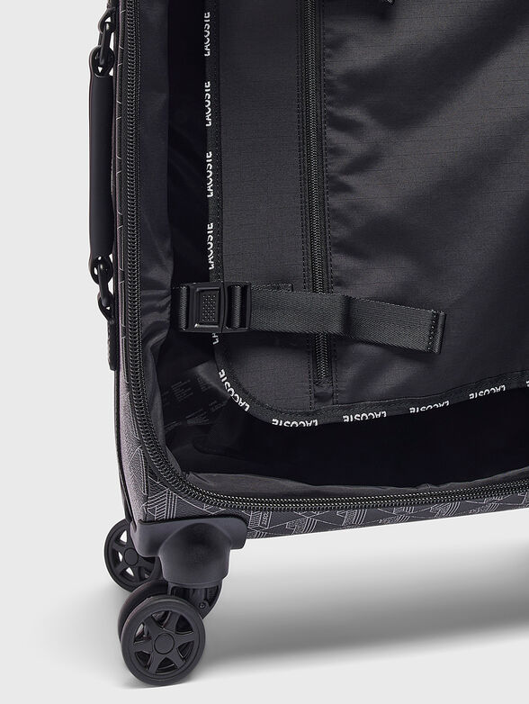 Suitcase with monogram print - 5