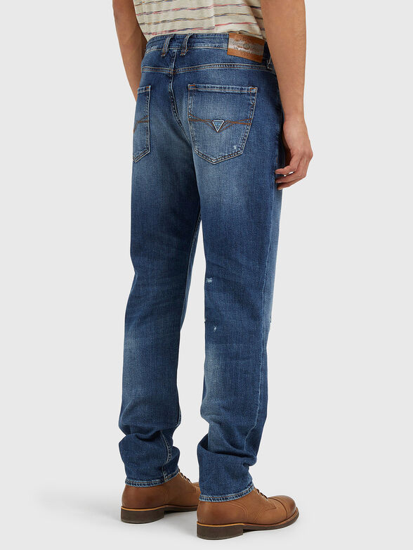 DRAKE blue jeans with washed effect - 2