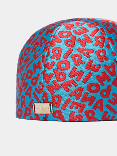 Baseball cap with embroidered letters - 3