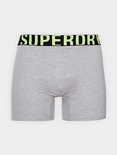 2-pack Boxers with branded logo branding - 4