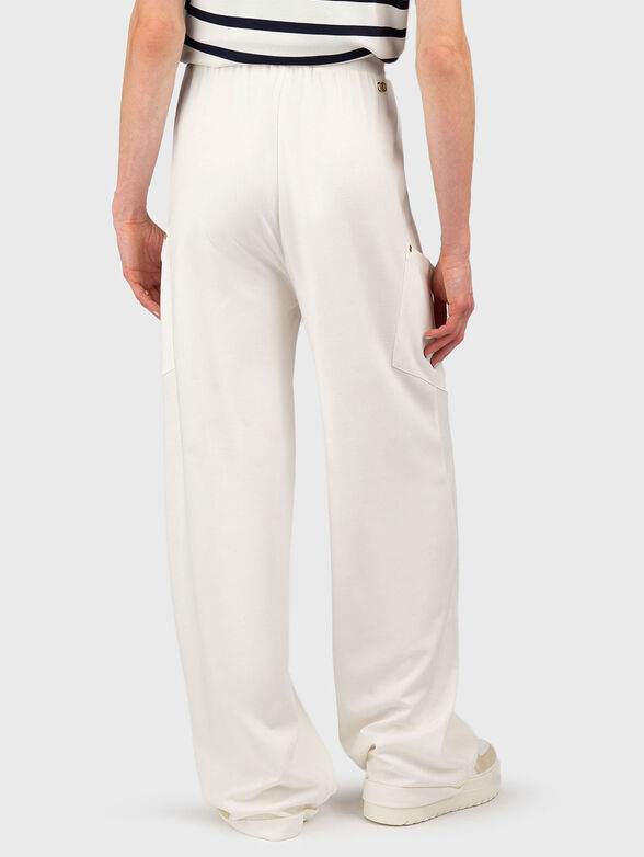 Navy blue sweatpants - 2