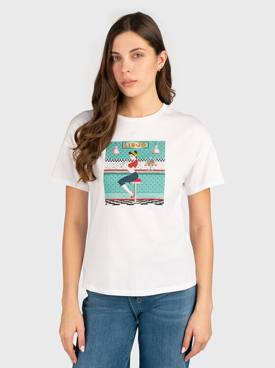 T-shirt with print - 1