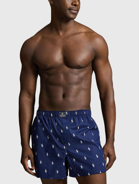 Set of three cotton boxer shorts - 2