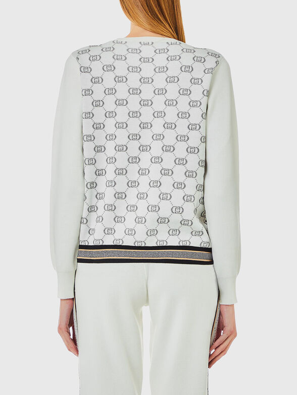 Sweater with monogram logo - 2