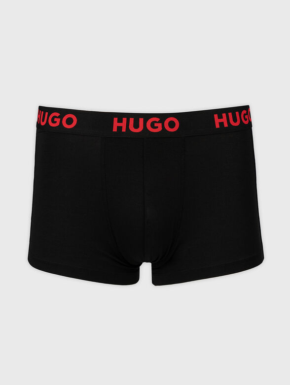 Set of three boxers with logo accents - 2