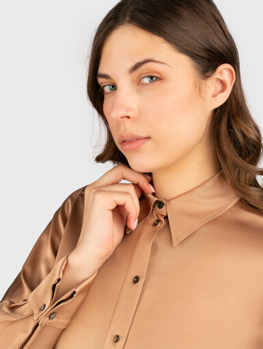 Long sleeve shirt with embroidered logo - 4