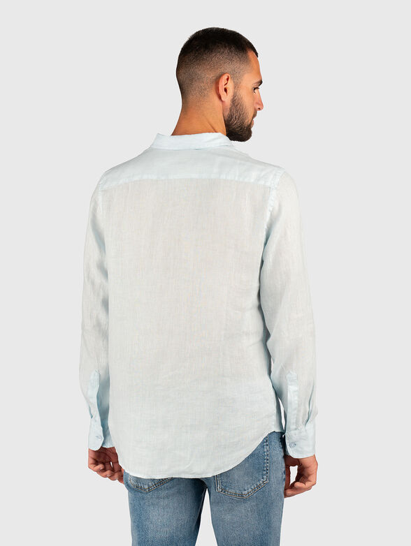 Long sleeved linen shirt - 2