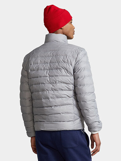 Padded jacket in grey - 3