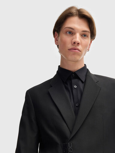 HANS wool blend jacket - 4