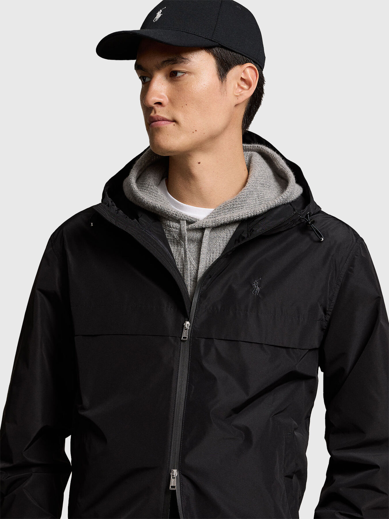 Windbreaker with logo brand POLO RALPH LAUREN — Globalbrandsstore.com/en