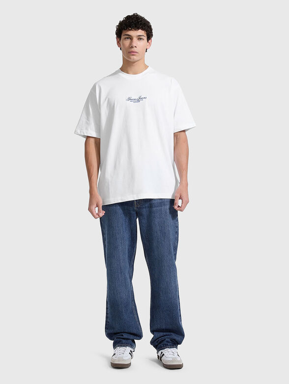 Oversized T-shirt with logo embroidery - 2